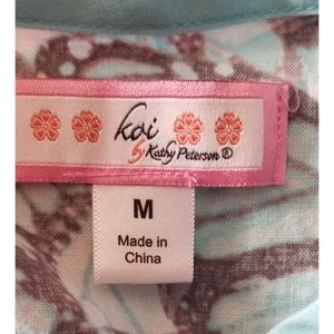 koi Tops - Koi by Kathy Peterson butterfly scrub top koi Tops - Koi by Kathy Peterson butterfly scrub top